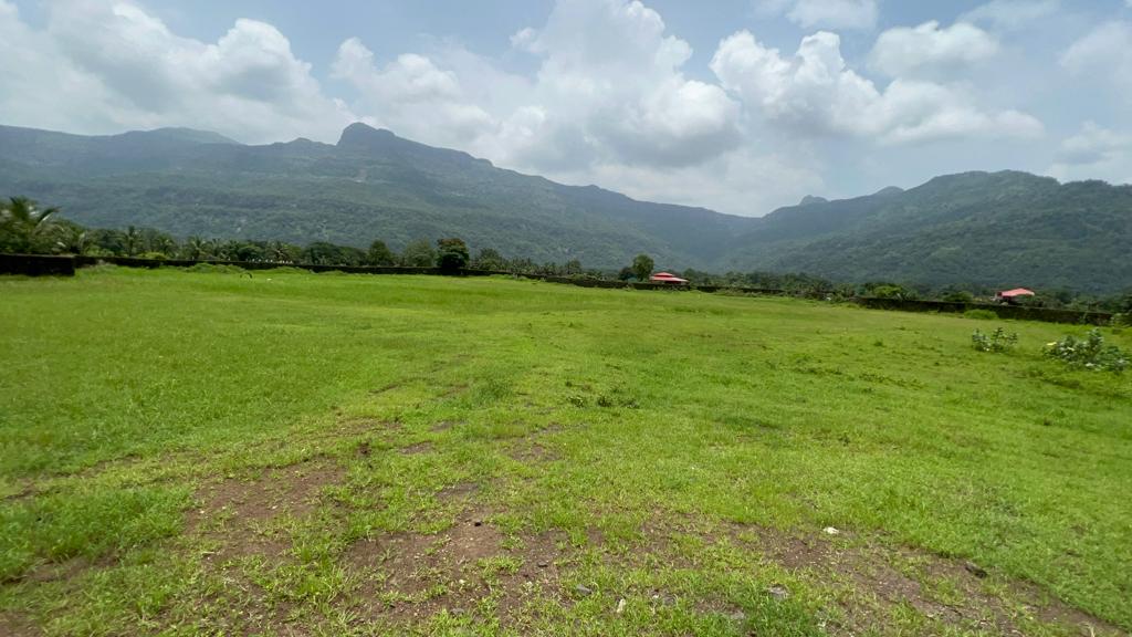Waterfall & Mountain View 2.27 Acre Gunthe Land For Sale Near RADDISON BLU Resort Karjat.