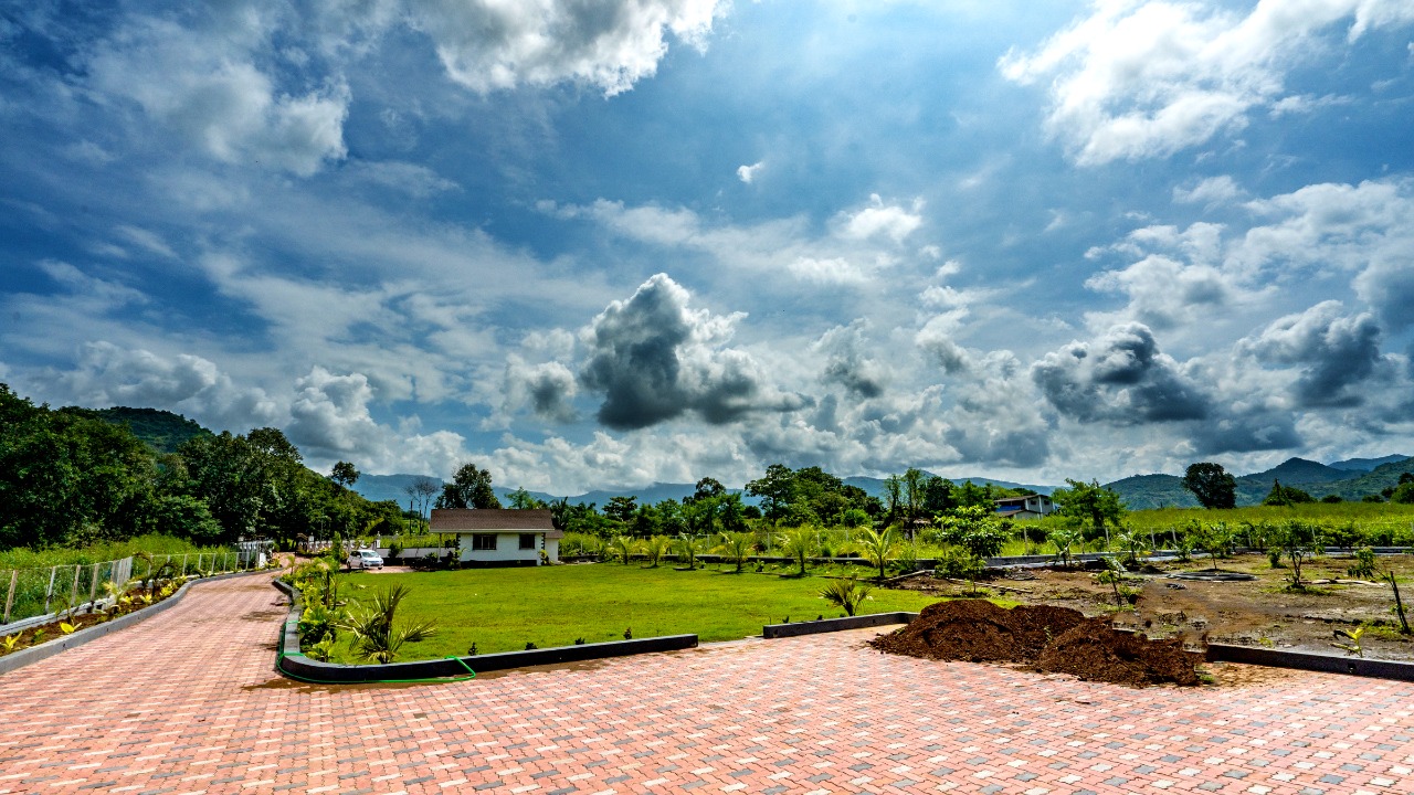 2 Bhk 50 Guntha New Brand Farmhouse For sale just 6 km from karjat.