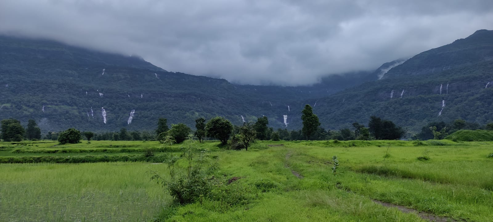 One of the best scenic location in Karjat. Picturesque view of waterfalls & forest.