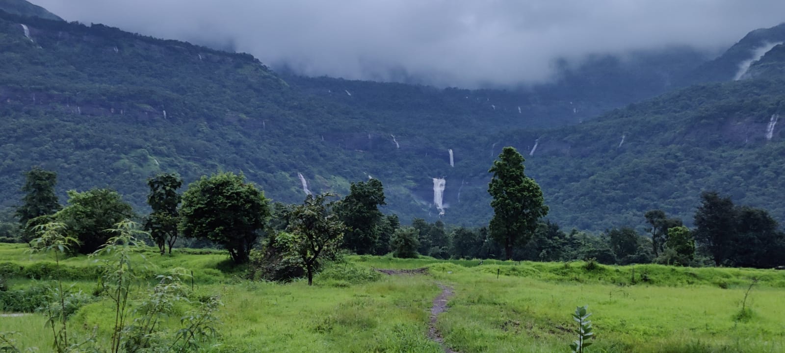 One of the best scenic location in Karjat. Picturesque view of waterfalls & forest.