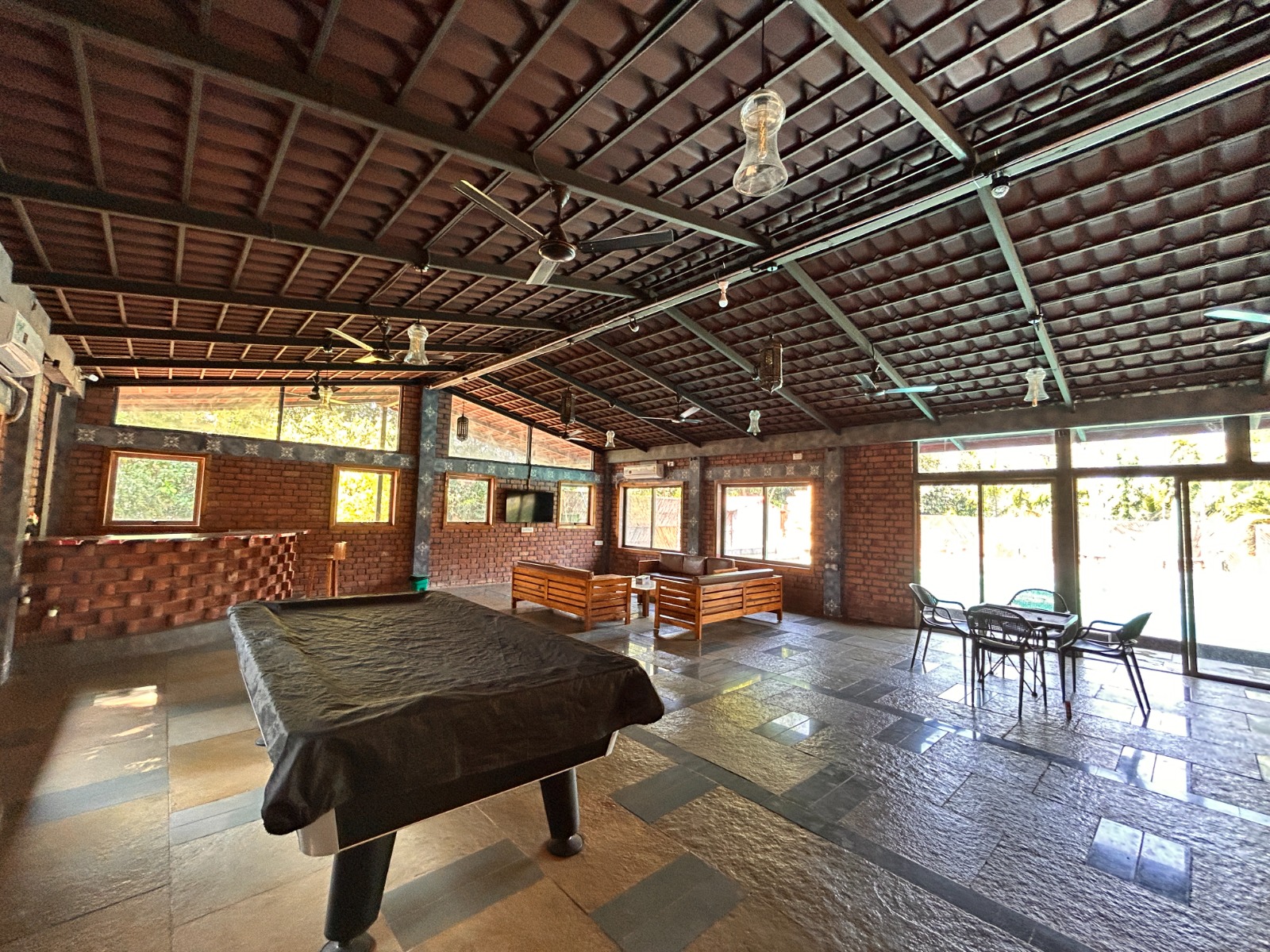 4 BHK 47 Guntha Ready Farmhouse For sale in karjat with swimming pool.