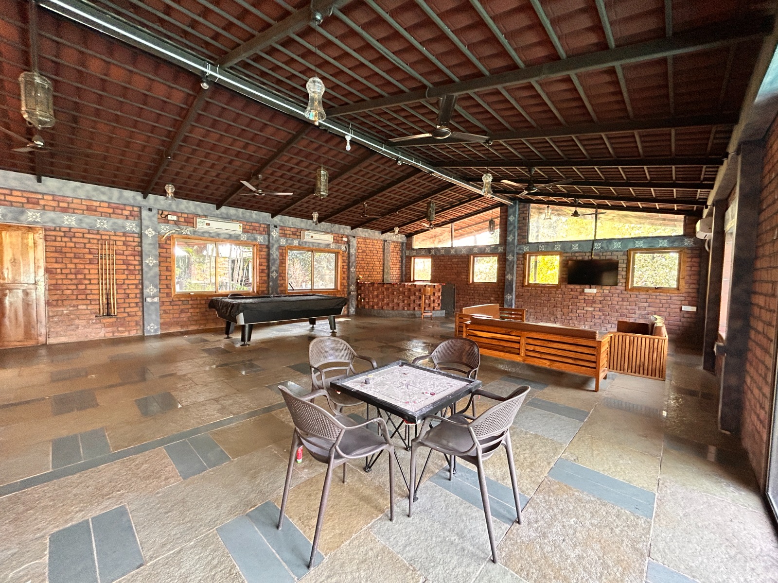 4 BHK 47 Guntha Ready Farmhouse For sale in karjat with swimming pool.