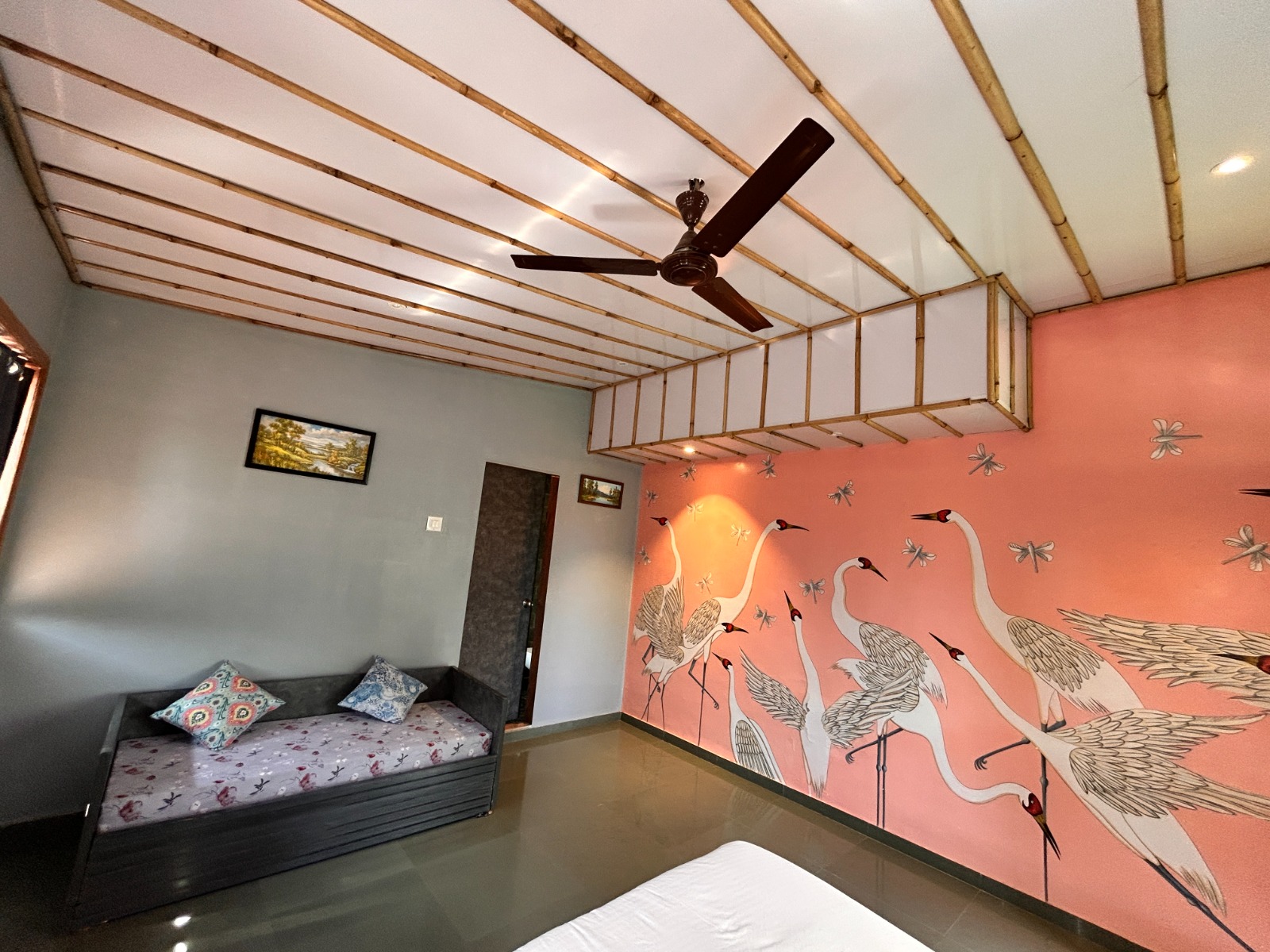 4 BHK 47 Guntha Ready Farmhouse For sale in karjat with swimming pool.