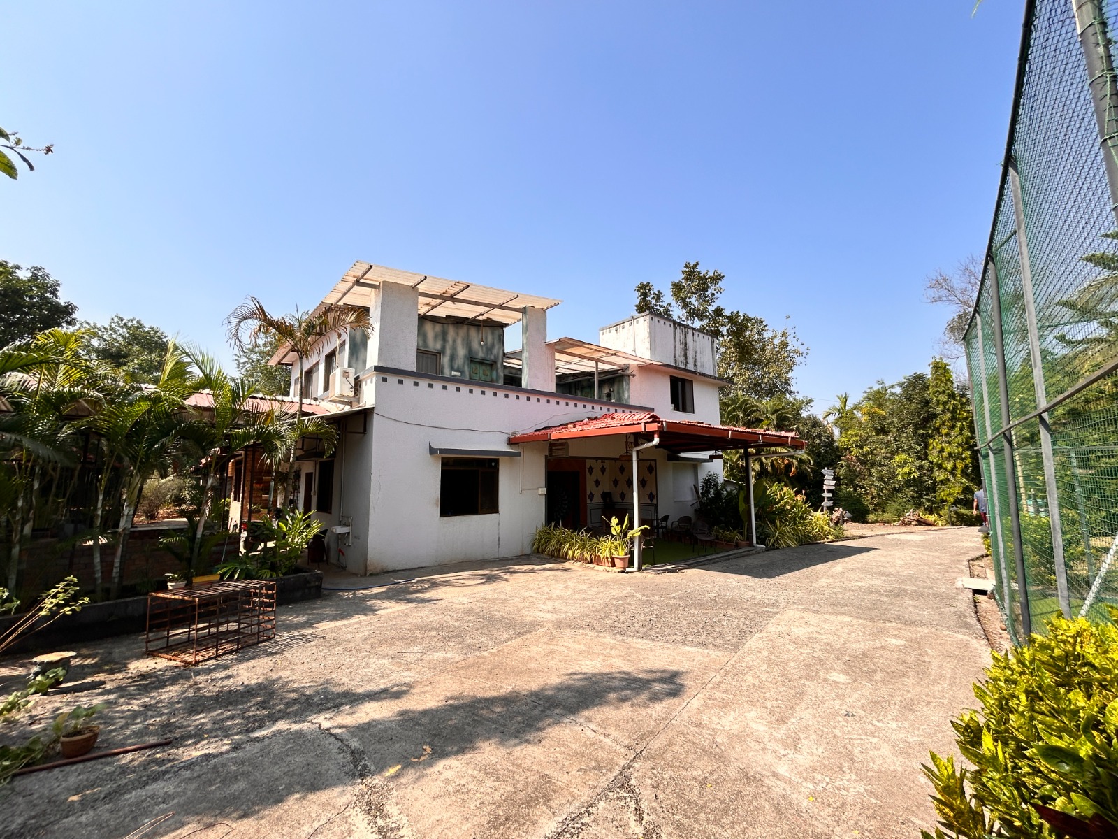 4 BHK 47 Guntha Ready Farmhouse For sale in karjat with swimming pool.