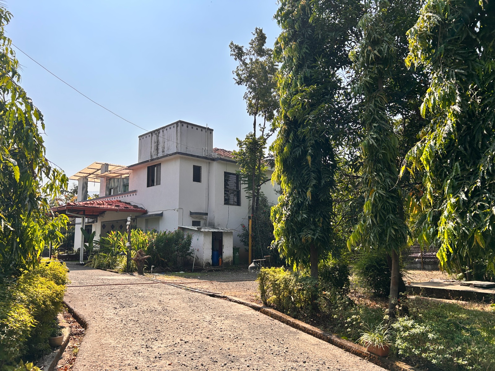4 BHK 47 Guntha Ready Farmhouse For sale in karjat with swimming pool.