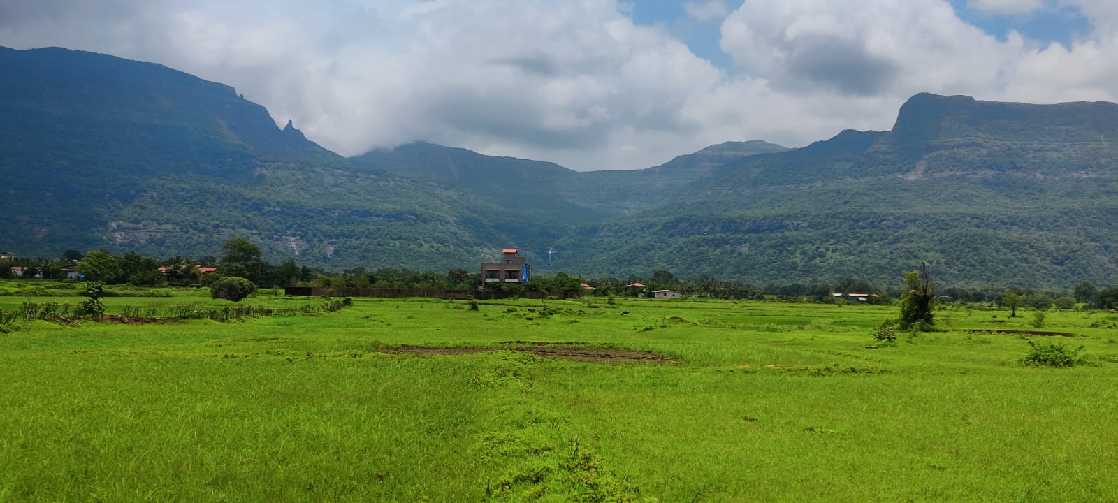 Waterfall & Mountain View 7 Acre Land For Sale Next to RADDISON BLU Resort Karjat.