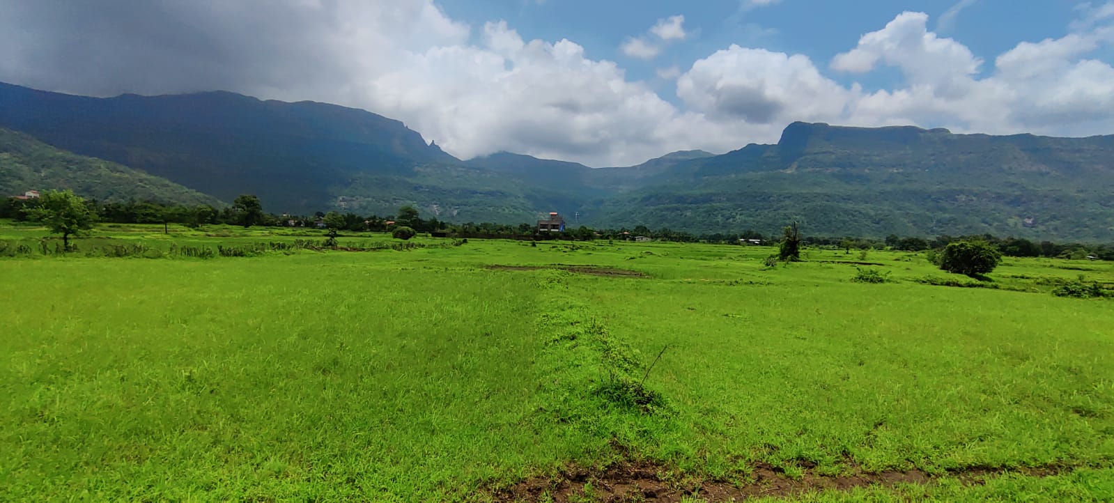 Waterfall & Mountain View 7 Acre Land For Sale Next to RADDISON BLU Resort Karjat.