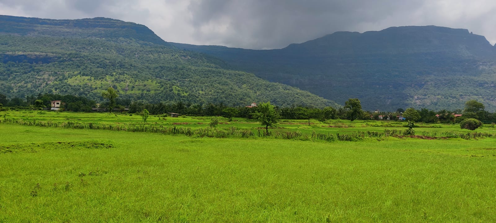 Waterfall & Mountain View 7 Acre Land For Sale Next to RADDISON BLU Resort Karjat.