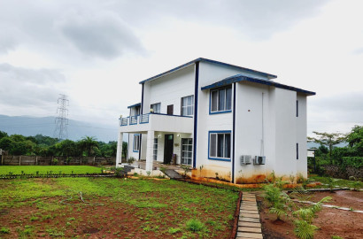 20 guntha 4bhk Farmhouse for sale 15km from Karjat station.