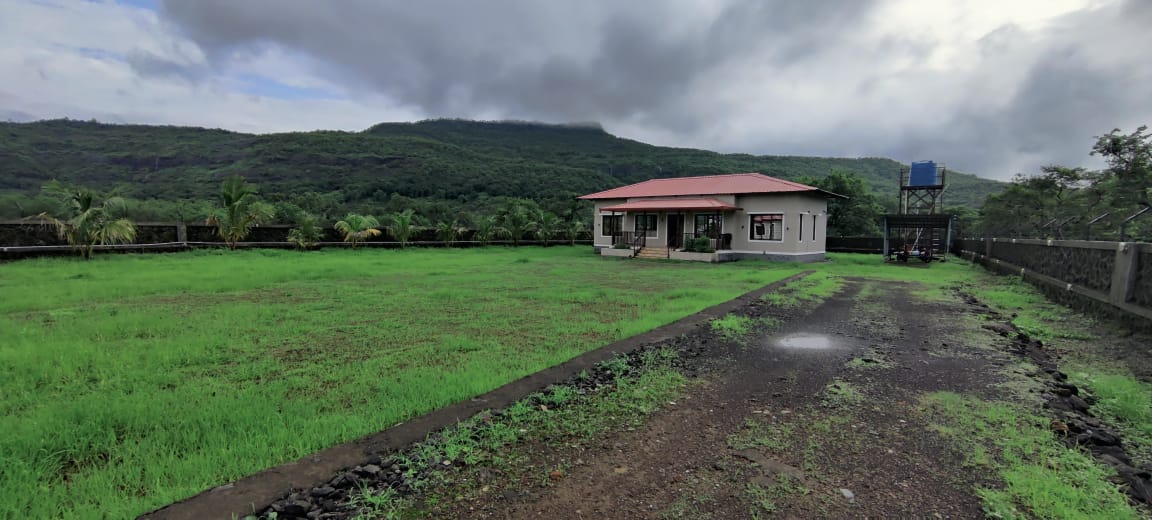 20 Guntha Ready Farmhouse for sale just 7 km from Karjat.