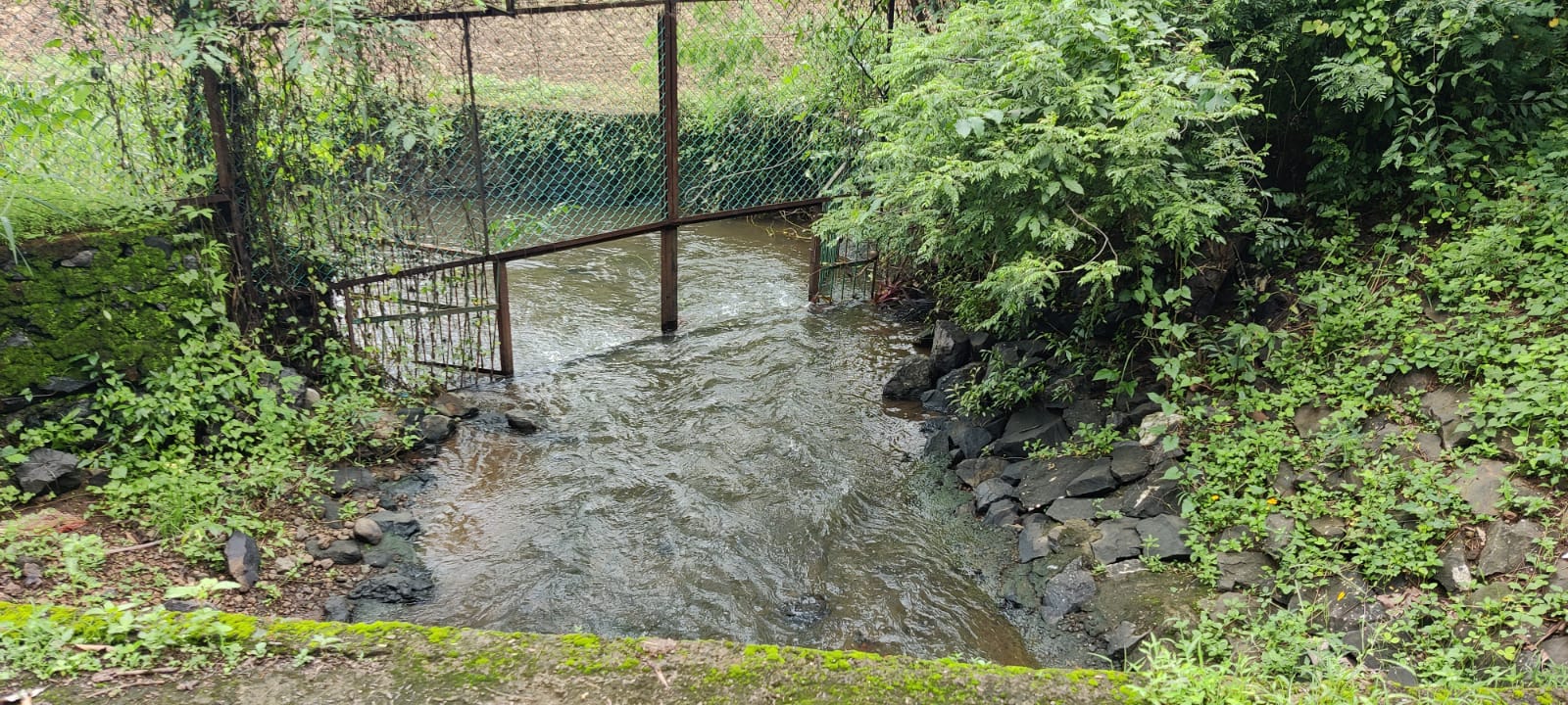River & Canal Touch 1.5 acre farm house For Sale at Tata road, Karjat.
