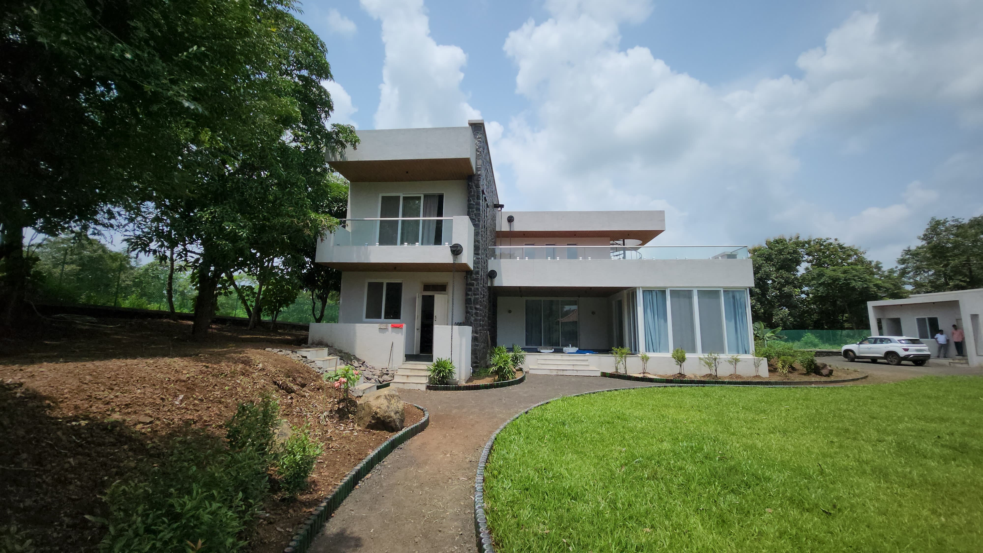 New brand 20 guntha 3bhk Farmhouse for sale in Karjat.