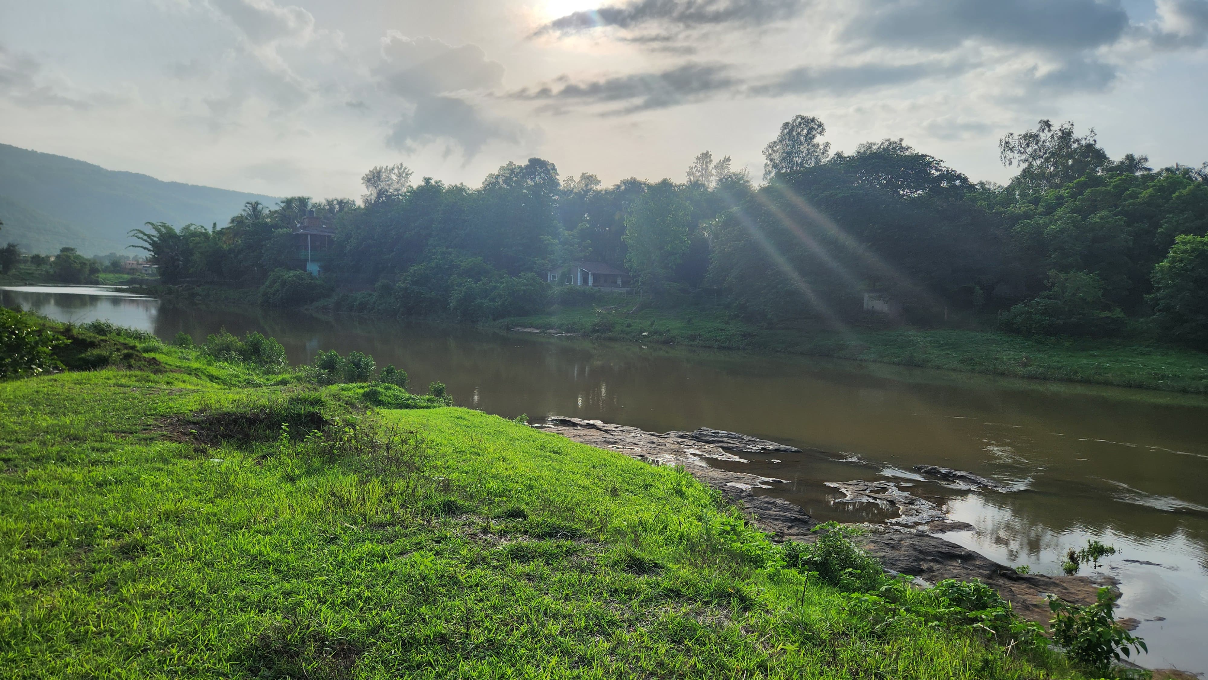 Ulhas Rivertouch 8 Acre Land for sale 10 km from Karjat Station.