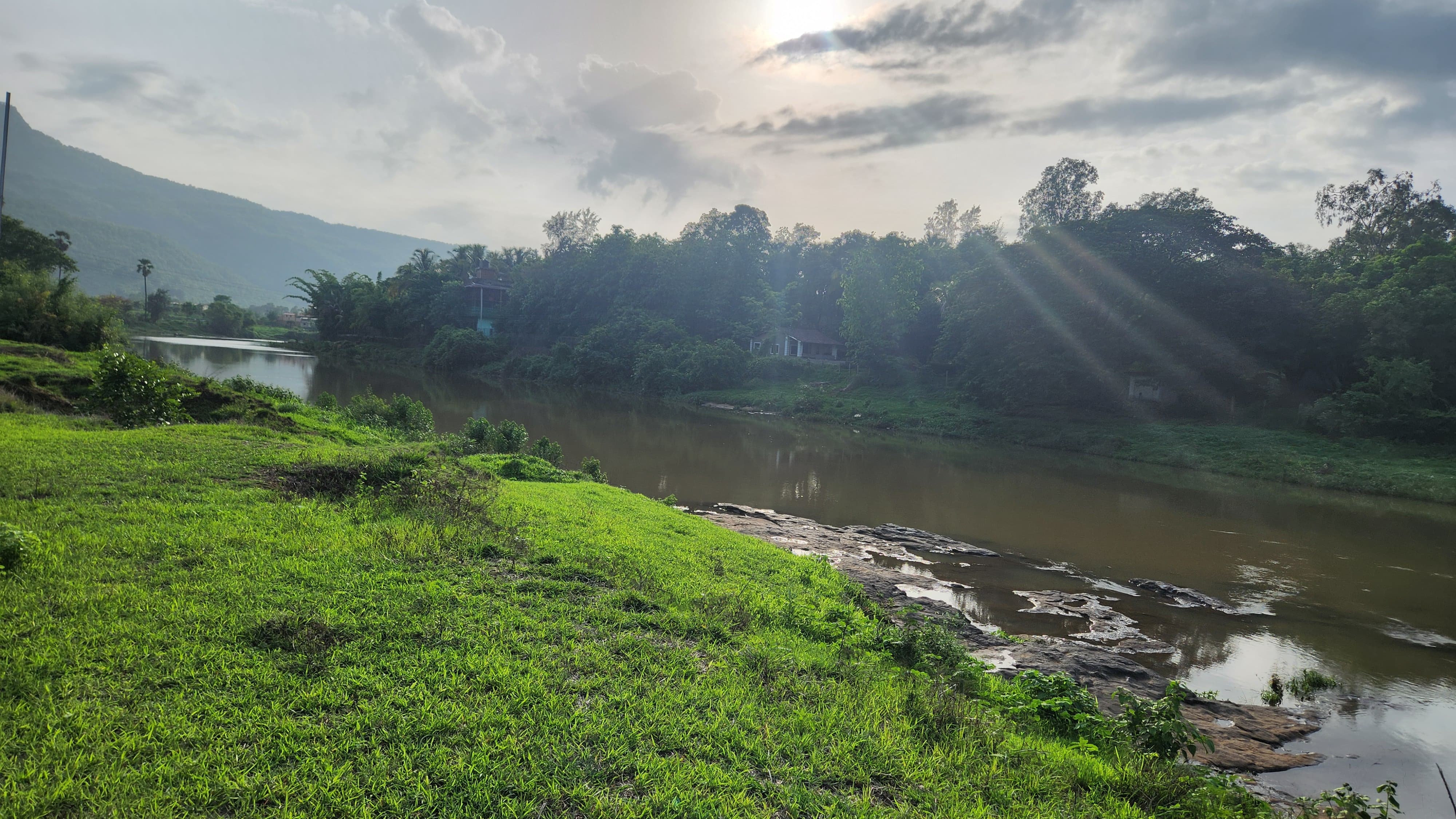 Ulhas Rivertouch 8 Acre Land for sale 10 km from Karjat Station.