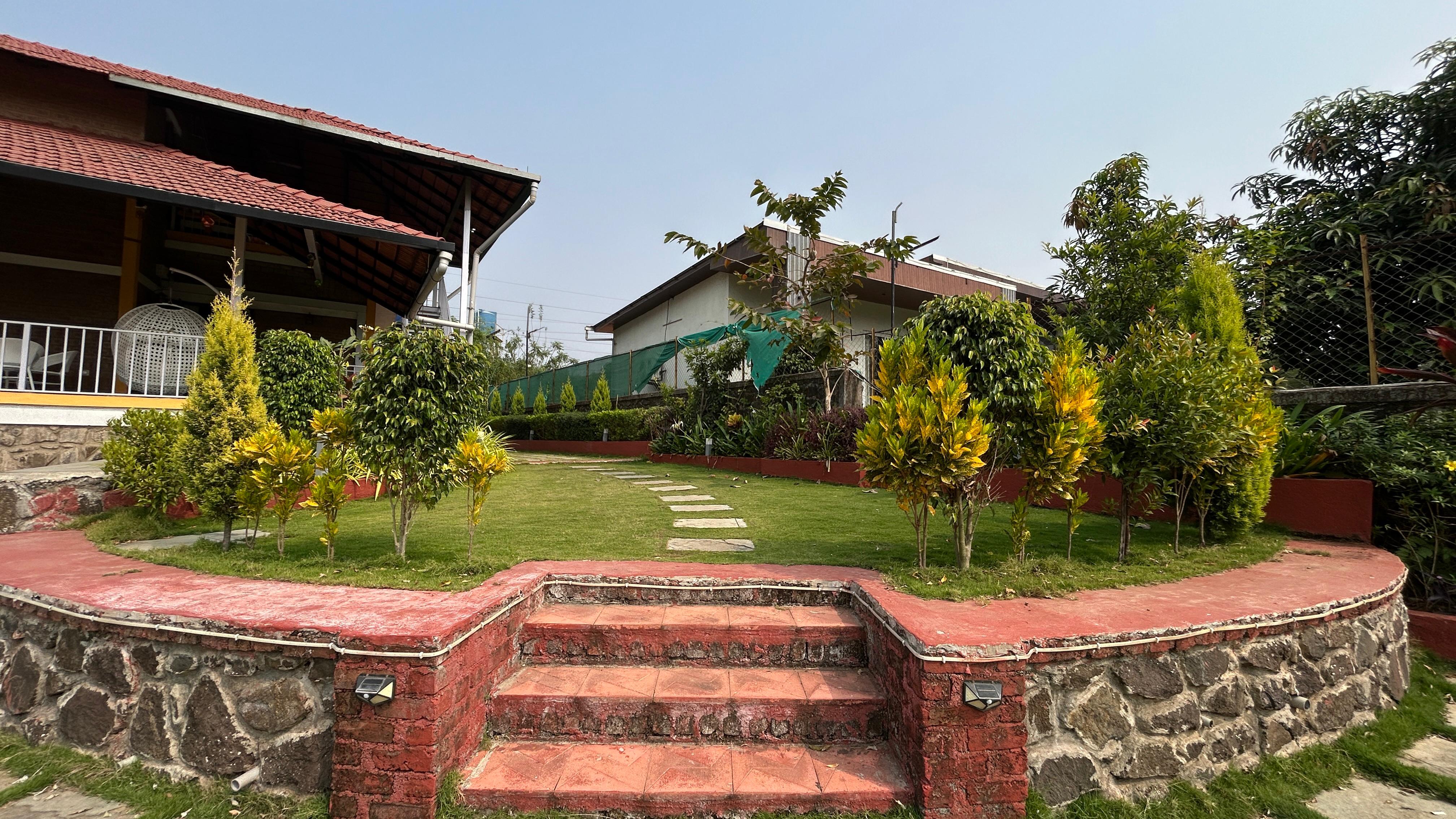 3bhk 20 Guntha luxury preleased farmhouse for sale in Karjat.