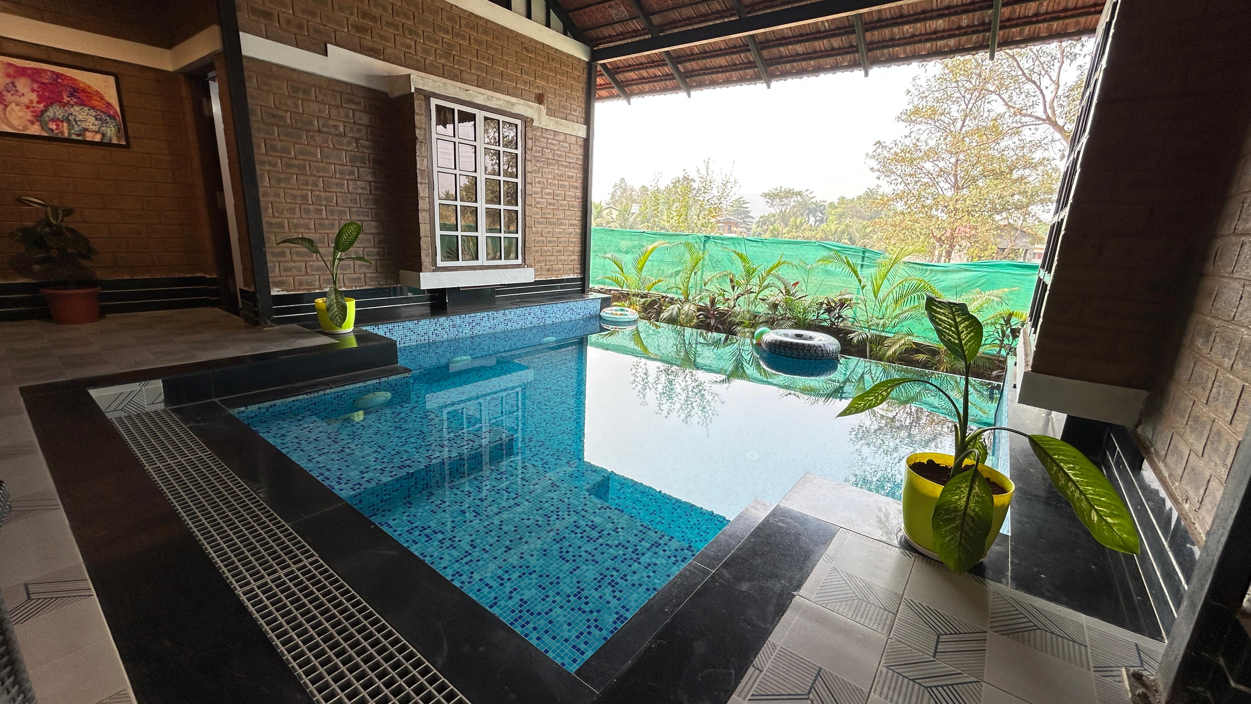 3bhk 20 Guntha luxury preleased farmhouse for sale in Karjat.